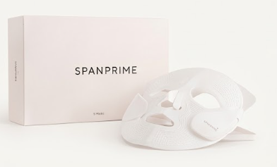 SpanPrime mask box with LED facial mask